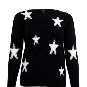 Torrid Stars black and white Size 3X.